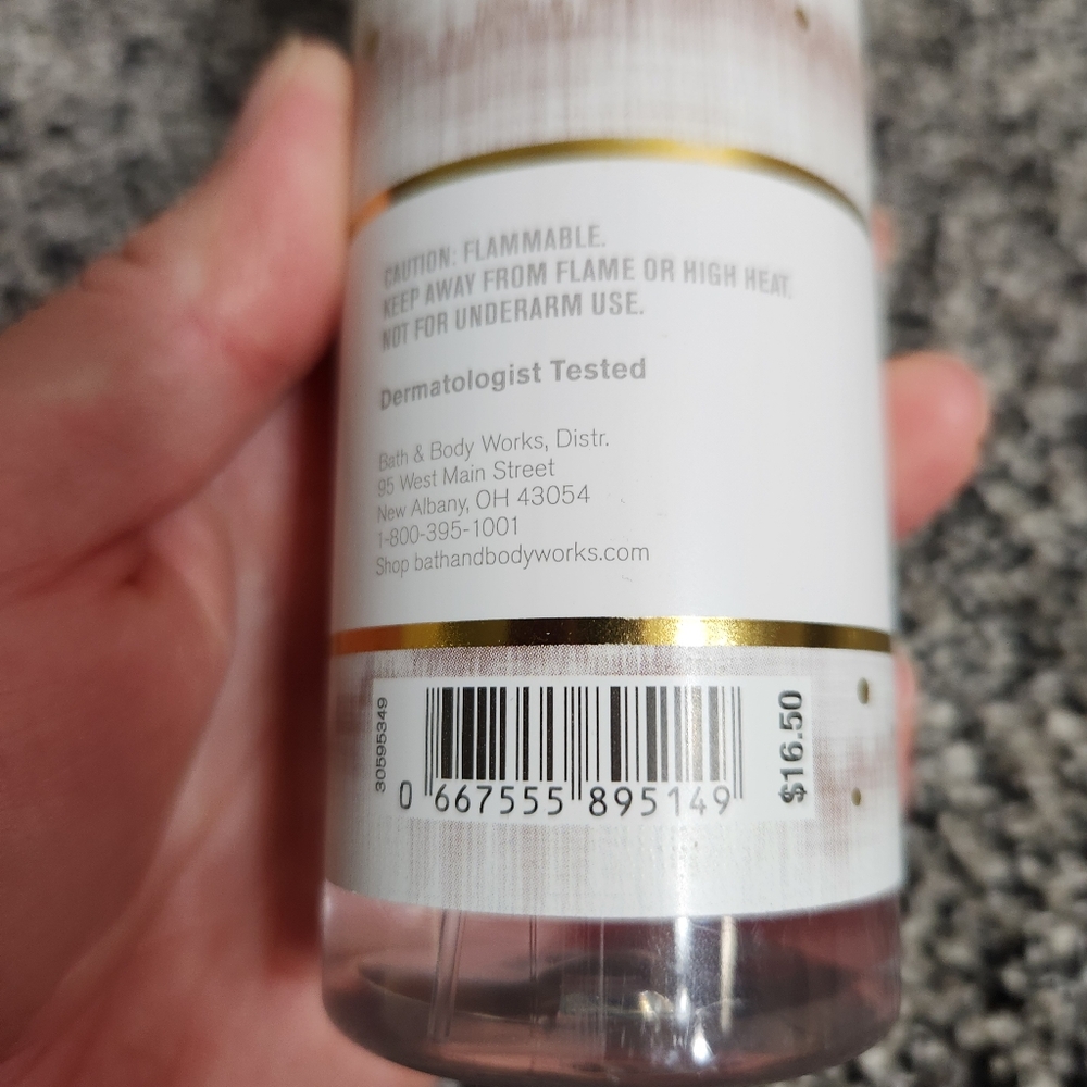 Bath & Body Works WHITE T-SHIRT Fragrance Mist 8 oz Spray, Discontinued,Rare New - Picture 7 of 7